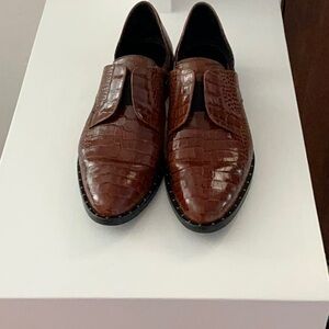 Freda Salvador Laceless DOrsay Oxford Sz 8.5